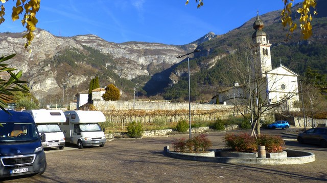 Wohnmobilstellplatz Besenello/ Trentino