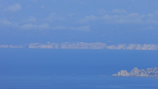 Bonifacio Steilküste Korsika