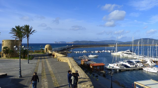 Alghero Hafen