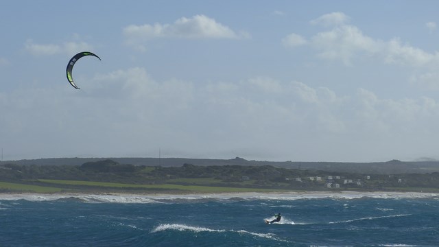 Kite-Surfen Sinis Sardinien